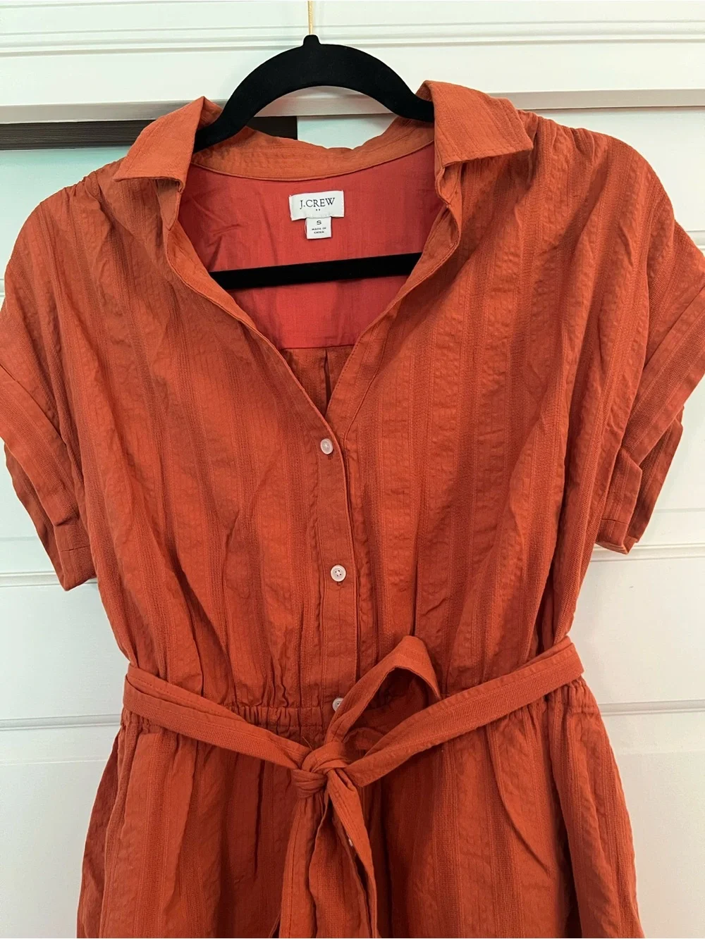 J.Crew Button-through Shirt-Dress- Size S